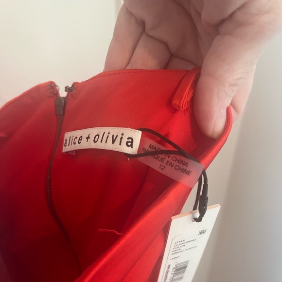 NWT Alice + Olivia Loraine Slip Midi Dress - Picture 11 of 13